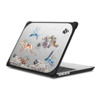 Sea Race | MacBook Pro 14-inch (M1 - M5) / MacBook Bounce Case / Black | Image 1