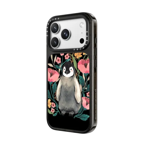 Cute Penguin | iPhone 18 Pro Max / Impact Case MagSafe Compatible - Glossy / Glossy Black | Image 2