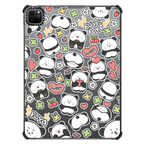 bubbly poya mix | iPad Pro 11-inch (3rd/4th gen) / iPad Impact Case / Black | Image 1