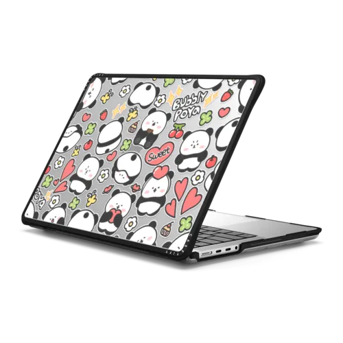 bubbly poya mix | MacBook Pro 14-inch (M1 - M5) / MacBook Impact Case / Black | Image 1
