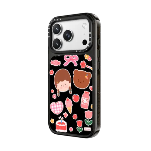 KWONI & DORI | iPhone 18 Pro Max / Impact Case MagSafe Compatible - Glossy / Glossy Black | Image 2