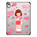 Pink KWONI | iPad 10.9-inch (10th gen) / iPad Impact Case / Black | Image 1