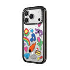 Doodles | iPhone 17 Pro Max / Impact Case MagSafe Compatible / Black | Image 2