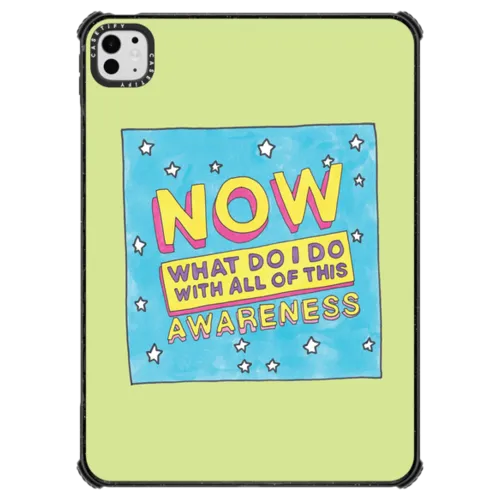 Now What? | iPad Pro 11-inch (M4/M5) / iPad Impact Case / Black | Image 1