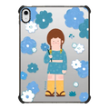 Sky blue KWONI | iPad 10.9-inch (10th gen) / iPad Impact Case / Black | Image 1