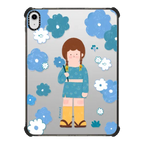 Sky blue KWONI | iPad 10.9-inch (10th gen) / iPad Impact Case / Black | Image 1