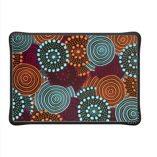 "Working Together" | MacBook Air 13-inch (M1 / Intel) / MacBook Impact Case / Black | Image 2
