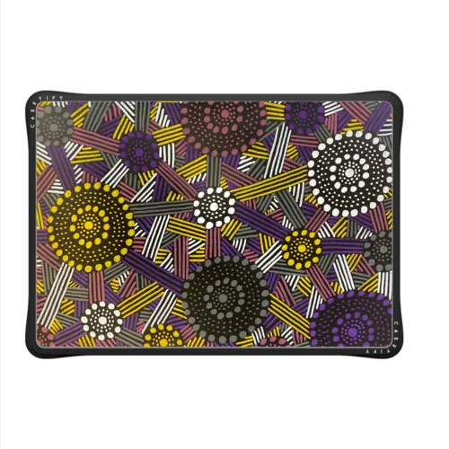 "Networking" | MacBook Air 13-inch (M1 / Intel) / MacBook Impact Case / Black | Image 2