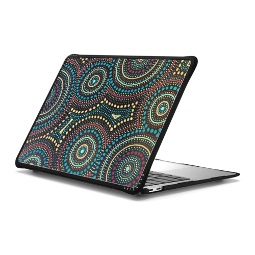 "Community" | MacBook Air 13-inch (M1 / Intel) / MacBook Impact Case / Black | Image 1