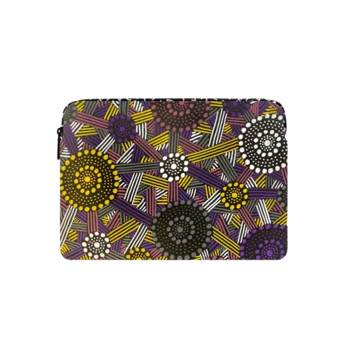 "Networking" | Small (13") / Impact Laptop Sleeve / Multicolor | Image 1