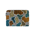 "Travelling" | Small (13") / Impact Laptop Sleeve / Multicolor | Image 1