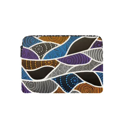 "Changing Tides" | Small (13") / Impact Laptop Sleeve / Multicolor | Image 1