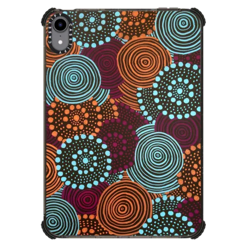 "Working Together" | iPad mini (6th gen) / iPad Impact Case / Black | Image 1