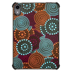"Working Together" | iPad mini (6th gen) / iPad Impact Case / Black | Image 1