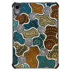 "Travelling" | iPad mini (6th gen) / iPad Impact Case / Black | Image 1