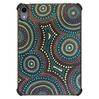 "Community" by Saltwater Dreamtime | iPad mini (6th gen) / iPad Impact Case / Black | Image 1