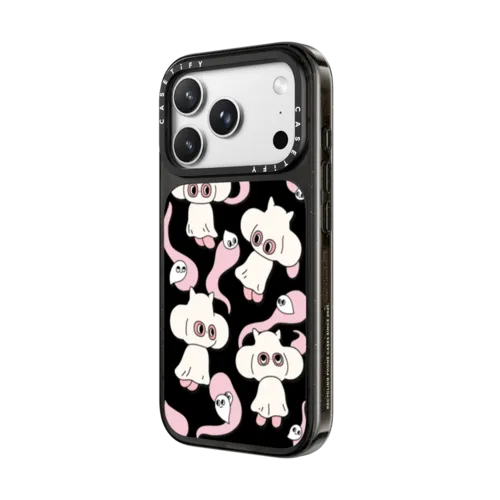 Ghost Starfy | iPhone 18 Pro Max / Impact Case MagSafe Compatible - Glossy / Glossy Black | Image 2