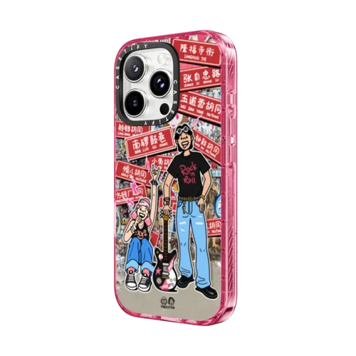 Rock Alley | iPhone 16 Pro Max / Impact Case MagSafe Compatible / Pink Fizz | Image 2