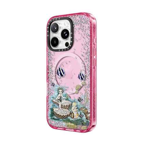 Little Obelia Frame | iPhone 16 Pro Max / Impact Case MagSafe Compatible / Pink Fizz | Image 2