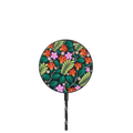 Pretty Flowers |   / PowerThru Magnetic Wireless Charger MagSafe Compatible / Black | Image 1