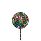 Pretty Flowers |   / PowerThru Magnetic Wireless Charger MagSafe Compatible / Black | Image 1
