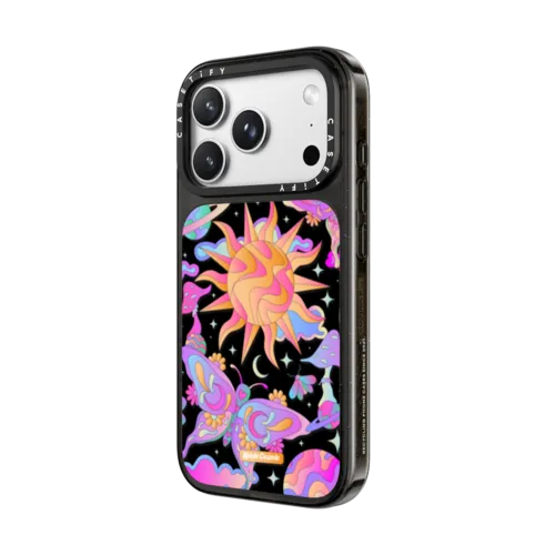 Space Garden | iPhone 18 Pro Max / Impact Case MagSafe Compatible - Glossy / Glossy Black | Image 2