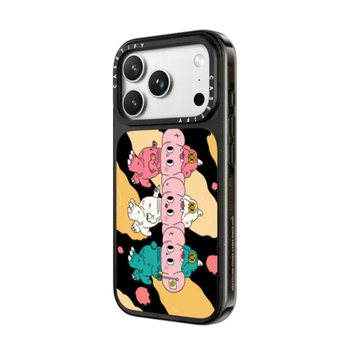 Three Monster Starfy | iPhone 18 Pro Max / Impact Case MagSafe Compatible - Glossy / Glossy Black | Image 2