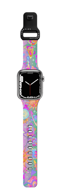 Space Garden | Apple Watch Series 7-9 (45mm) / Impact Band / Black | Image 1