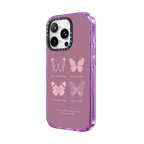 Count Your Blessings | iPhone 16 Pro Max / Impact Case MagSafe Compatible / Glitter Purple | Image 2