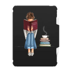 The Fine Art Of Staying In (iPad Case) | iPad Pro 11-inch (M4/M5) / iPad Impact Folio Case / Black | Image 1