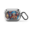 WLX Comics-Mens AirPods Case | AirPods Pro 2 / Earbuds Mirror Case / Silver | Image 1