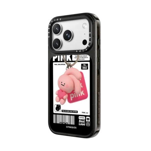 PINK KEYCHAIN | iPhone 18 Pro Max / Impact Case MagSafe Compatible - Glossy / Glossy Black | Image 2