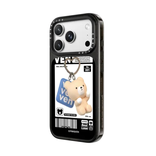 VEN KEYCHAIN | iPhone 18 Pro Max / Impact Case MagSafe Compatible - Glossy / Glossy Black | Image 2