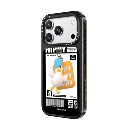 HIPPY KEYCHAIN | iPhone 18 Pro Max / Impact Case MagSafe Compatible - Glossy / Glossy Black | Image 2