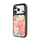 PINK & VEN & HIPPY | iPhone 18 Pro Max / Impact Case MagSafe Compatible - Glossy / Glossy Black | Image 2