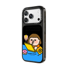 Work Hard Eat Harder | iPhone 18 Pro Max / Impact Case MagSafe Compatible - Glossy / Glossy Black | Image 2