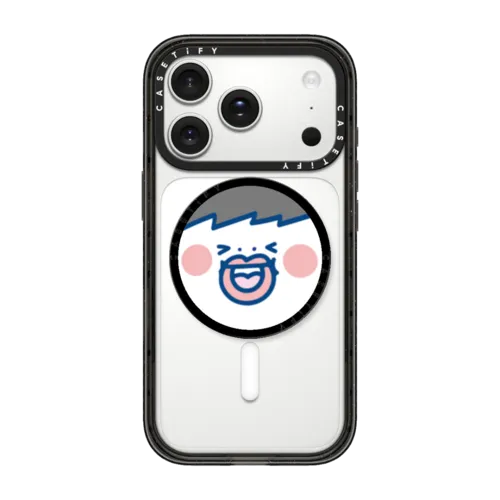 Happi Emoji Snappy Grip Stand - Mr. LLH Edition | Snappy Grip Stand / Snappy Grip Stand MagSafe Compatible / Black | Image 1