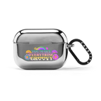 Make Everything Groovy | AirPods Pro 2 / Earbuds Mirror Case / Silver | Image 1