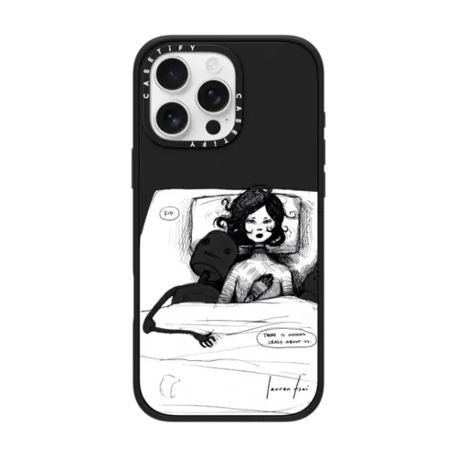 Crazy About Us | iPhone 16 Pro Max / Impact Case MagSafe Compatible / Matte Black | Image 1