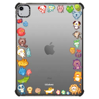 Goofy Animals | iPad Air (4th/5th gen) / iPad Impact Case / Black | Image 1