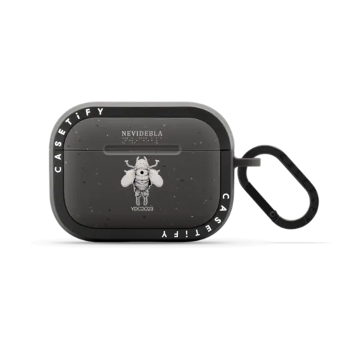 Holometabolism | AirPods Pro 2 / Earbuds Bounce Case / Matte Charcoal | Image 1