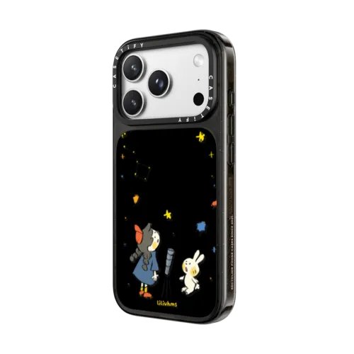 Starry Night Explosion | iPhone 18 Pro Max / Impact Case MagSafe Compatible - Glossy / Glossy Black | Image 2