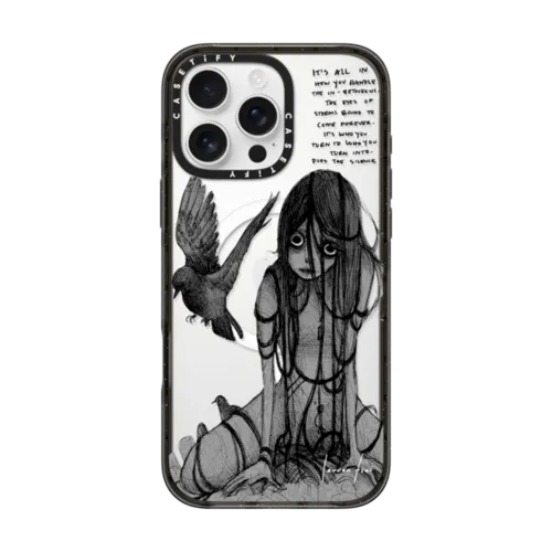 Wake Up | iPhone 16 Pro Max / Impact Case MagSafe Compatible / Black | Image 1