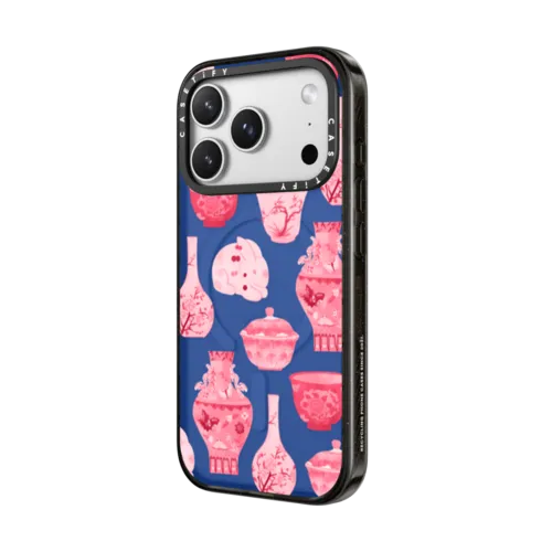 Pink china Case  | iPhone 17 Pro Max / Impact Case MagSafe Compatible / Black | Image 2