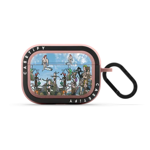 WrevoLutionX "World" AirPods Case | AirPods Pro 2 / Earbuds Bounce Case / Matte Dusty Rose | Image 1