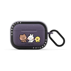 bnini conini and selini Sticker AirPods Case | AirPods Pro 2 / Earbuds Bounce Case / Matte Deep Purple | Image 1