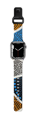 "Changing Tides" | Apple Watch Series 7-9 (45mm) / Impact Band / Black | Image 1