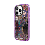WLX Comics-Womens | iPhone 16 Pro Max / Impact Case MagSafe Compatible / Glitter Purple | Image 2