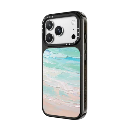 Ocean Tides | iPhone 18 Pro Max / Impact Case MagSafe Compatible - Glossy / Glossy Black | Image 2