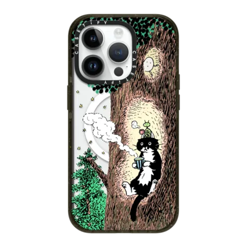 Rest time | iPhone 14 Pro / Impact Case MagSafe Compatible / Black | Image 1